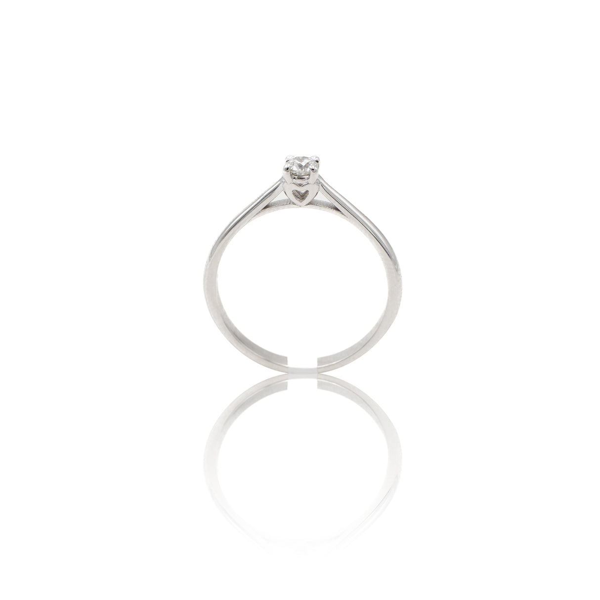 Anello Solitario platino 0.70kt-Anelli-GRANARELLI-Gioielleria Granarelli