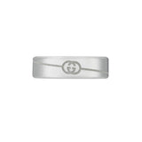 Anello con Incrocio GG Diagonale-Anelli-GUCCI-Gioielleria Granarelli