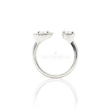 Anello Bilogy illusione con Diamanti In Oro Bianco-Anelli-CRIVELLI-13-Gioielleria Granarelli