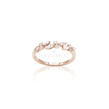 Anello Fantasia in Oro Rosa e Diamanti-Anelli-CRIVELLI- [SKU] -Gioielleria Granarelli