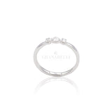 Anello Fantasia micro in Oro bianco e Diamanti-Anelli-CRIVELLI- [SKU] -Gioielleria Granarelli