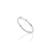 Anello Fantasia micro in Oro bianco e Diamanti-Anelli-CRIVELLI- [SKU] -Gioielleria Granarelli