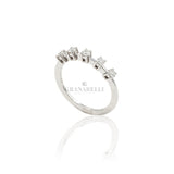 Anello Fedina Griffe Alti oro bianco 386-374-CRIVELLI-386-374-Gioielleria Granarelli