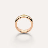 Anello Iconica Oro Rosa e Peridoto-Anelli-POMELLATO-Gioielleria Granarelli