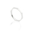 Anello Ottogonale In Oro Bianco-Anelli-GRANARELLI-12-Gioielleria Granarelli