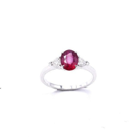 Anello Rubino e Diamanti-Anelli-CRIVELLI- [SKU] -Gioielleria Granarelli