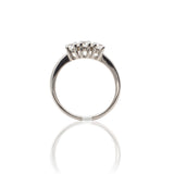 Anello Trilogy 0.70kt in Oro Bianco-Anelli-GRANARELLI-13-Gioielleria Granarelli