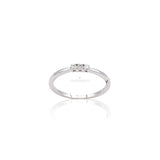 Anello Trilogy in Oro Bianco con Diamanti-Anelli-RECARLO- [SKU] -Gioielleria Granarelli