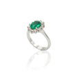 Anello in Oro Bianco con Smeraldo 1.48-Anelli-GRANARELLI-14-Gioielleria Granarelli