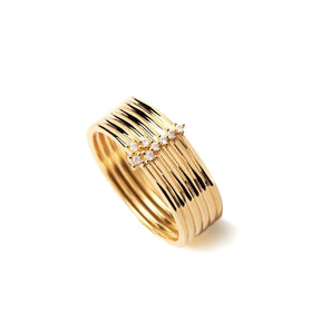 Anello in Oro Supernova-PDPAOLA- [SKU] -Gioielleria Granarelli