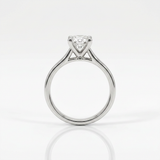 Anello Solitario in Oro Bianco 1.29 kt GIA