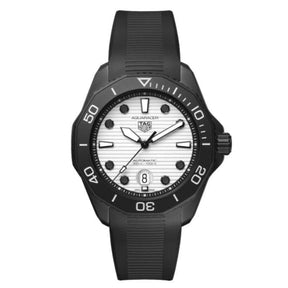 Aquaracer Professional 300 White and Black-Orologi-TAG HEUER- [SKU] -Gioielleria Granarelli