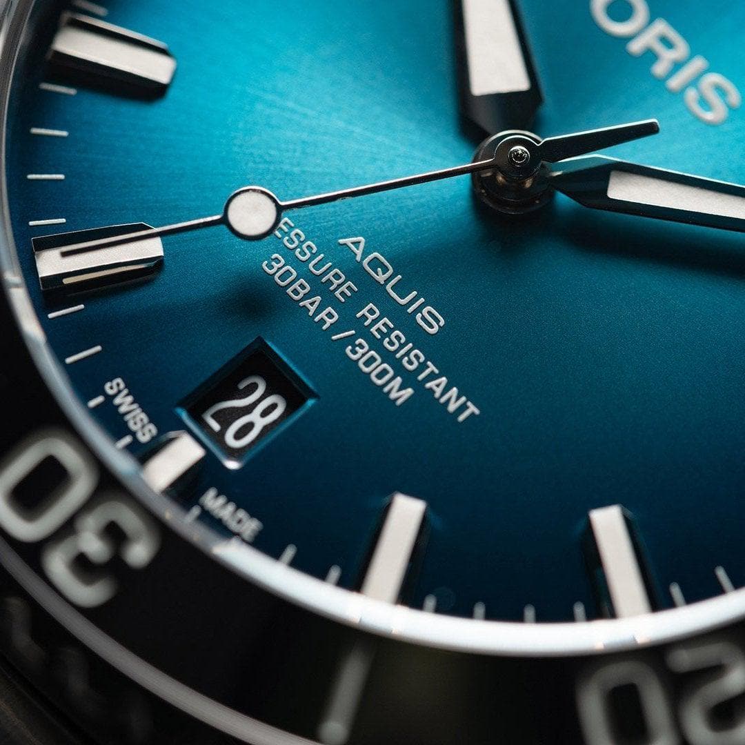 Aquis Date Azzurro 39,5 mm-Orologi-ORIS- [SKU] -Gioielleria Granarelli