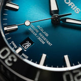Aquis Date Azzurro 39,5 mm-Orologi-ORIS- [SKU] -Gioielleria Granarelli