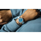Aquis Date Blu Egeo Gomma-Orologi-ORIS-Gioielleria Granarelli