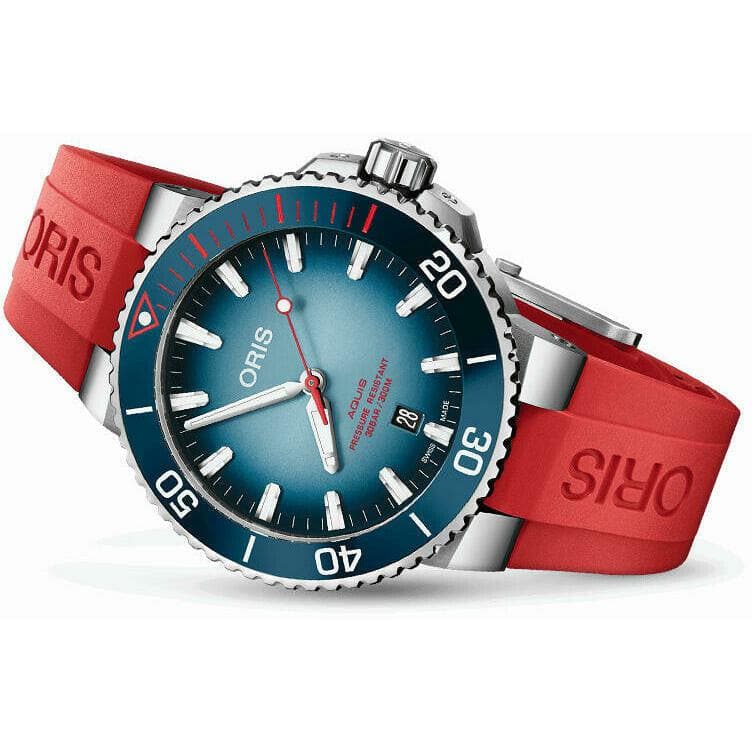 Aquis Limited Umberto Pellizzari Ocean Pulito-Orologi-ORIS- [SKU] -Gioielleria Granarelli