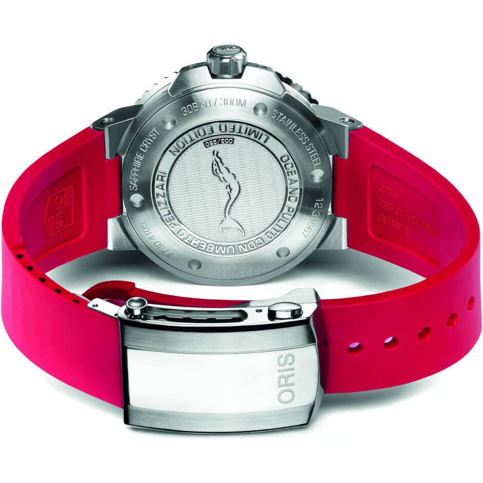 Aquis Limited Umberto Pellizzari Ocean Pulito-Orologi-ORIS- [SKU] -Gioielleria Granarelli