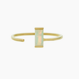 ARO C BAGUETTE OPALE ANELLO