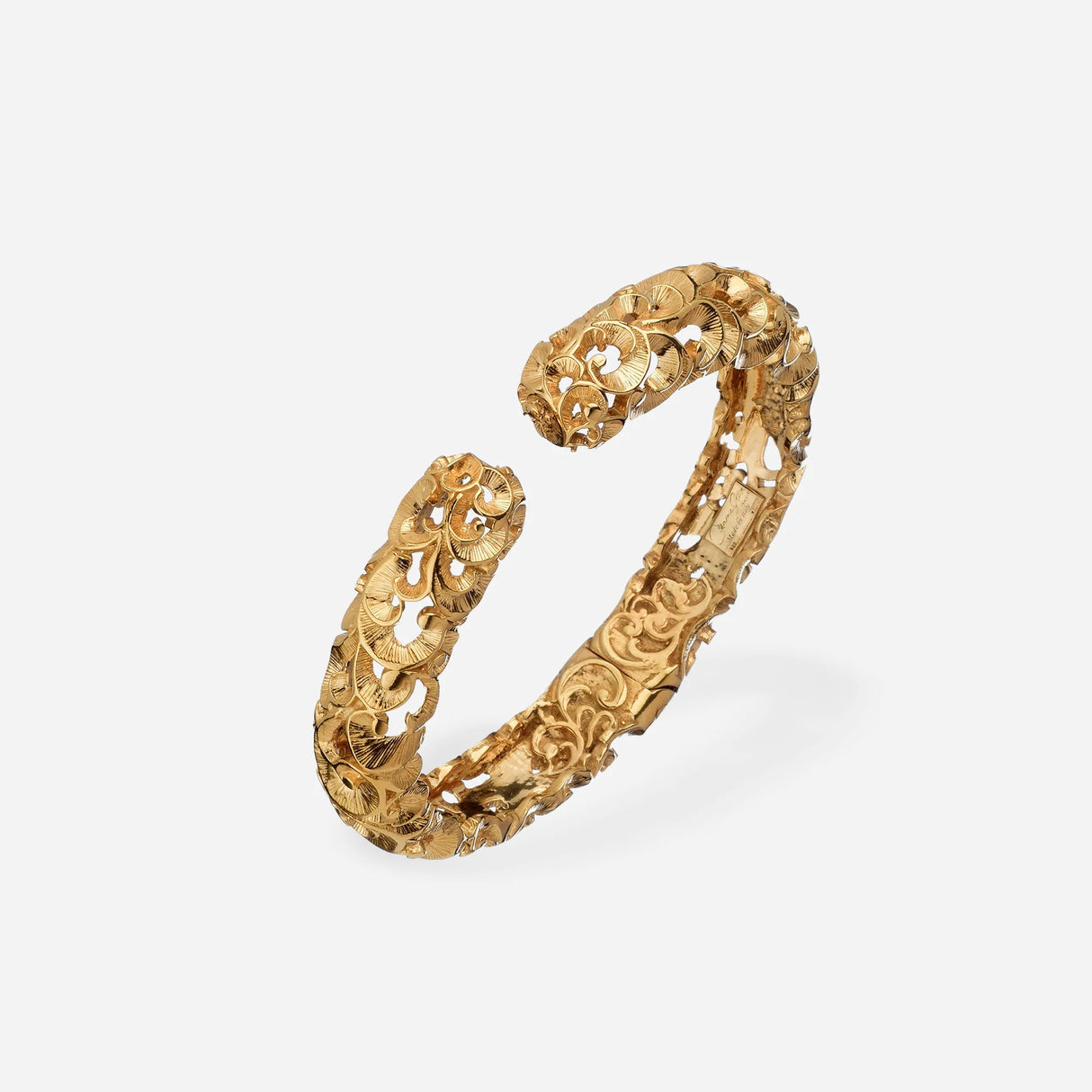 Bangle golden silver bracelet