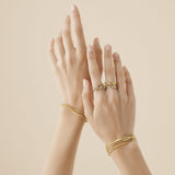 Bracciale Marrakech Oro Giallo 5 fili