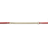 Bracciale Groumette Su Cordino Rosso