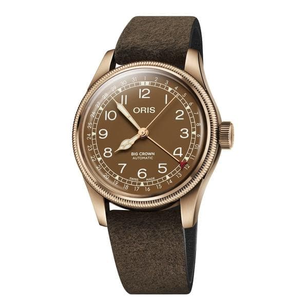 Big Crown Pointer Date Bronzo-Orologi-ORIS- [SKU] -Gioielleria Granarelli