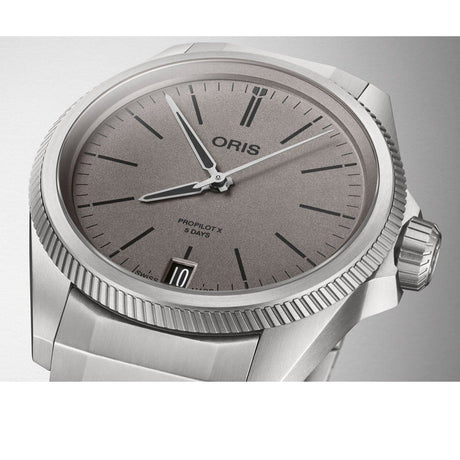 Big Crown Propilot Cal400 Grey-Orologi-ORIS- [SKU] -Gioielleria Granarelli