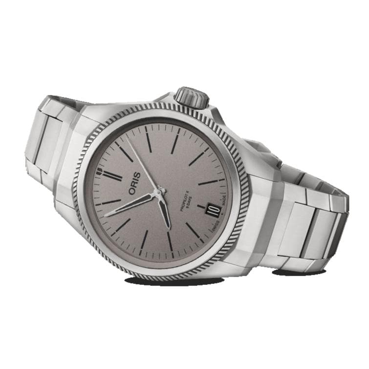 Big Crown Propilot Cal400 Grey-Orologi-ORIS- [SKU] -Gioielleria Granarelli