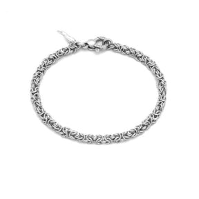Bracciale Bizantina Mini Mini in Argento-Bracciali-RASPINI-Gioielleria Granarelli