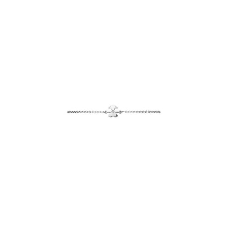 Bracciale Briciole Bimba Oro Bianco e Diamante-Bracciali-LE BEBE'- [SKU] -Gioielleria Granarelli