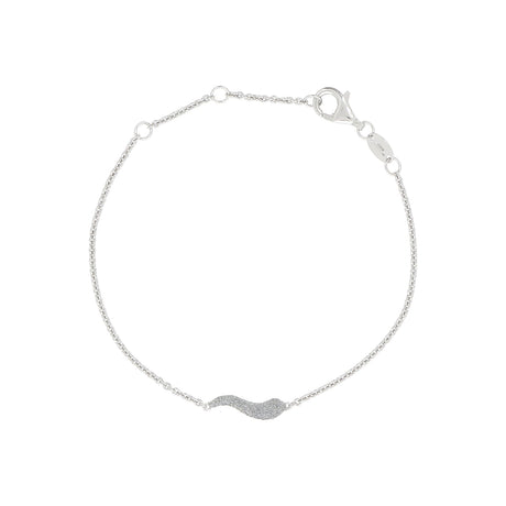 Bracciale Cornetto Festa della Donna Polvere Grigio Perla-Bracciali-PESAVENTO- [SKU] -Gioielleria Granarelli