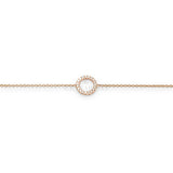 Bracciale Diamanti Cerchio in Oro Rosa-Bracciali-CRIVELLI-Gioielleria Granarelli