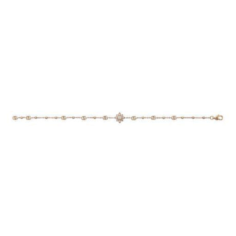 Bracciali Bracciale Flora con Diamanti GUCCI