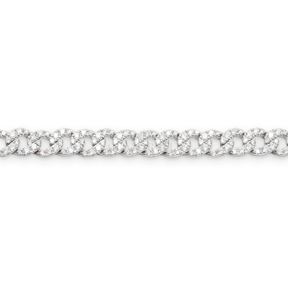 Bracciali Bracciale Groumette Oro Bianco e Diamanti CRIVELLI