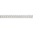 Bracciale Groumette Oro Bianco Diamanti 3.70kt-Bracciali-GRANARELLI-Gioielleria Granarelli