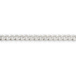 Bracciali Bracciale Groumette Oro Bianco e Diamanti CRIVELLI