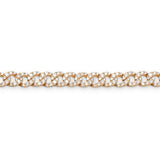 Bracciali Bracciale Groumette Oro Rosa e Diamanti CRIVELLI