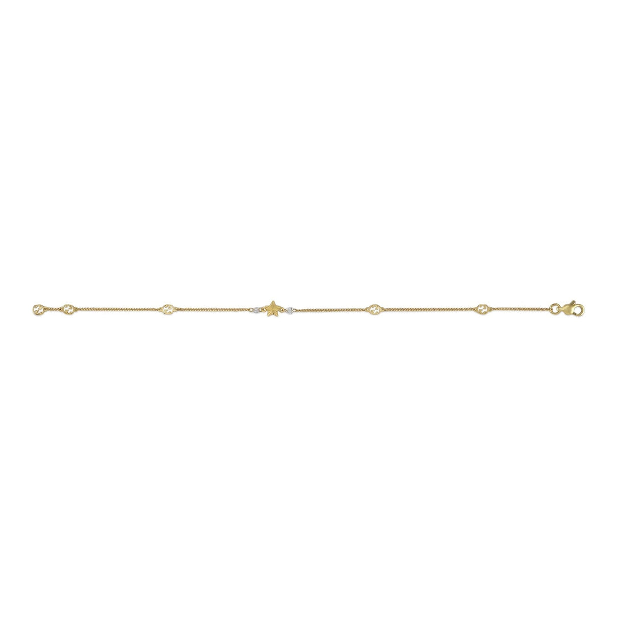 Bracciale INTERLOCKING G STAR-Bracciali-GUCCI- [SKU] -Gioielleria Granarelli