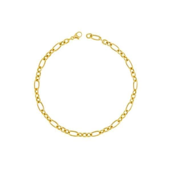 Bracciale Maglia Alternata Vintage Dorata-Bracciali-RUE DES MILLE- [SKU] -Gioielleria Granarelli