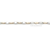 Bracciale Marinara In Oro rosa e Bianco-Bracciali-GRANARELLI-Gioielleria Granarelli