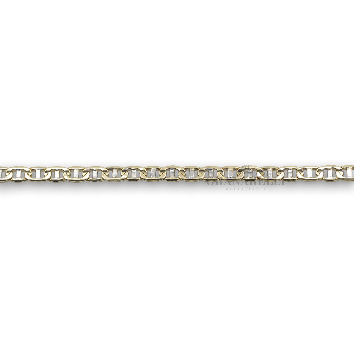Bracciale Oro Giallo maglia piatta-Bracciali-GRANARELLI-Gioielleria Granarelli