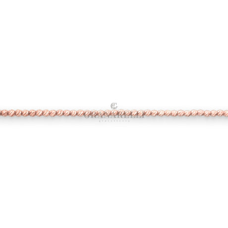 Bracciale Sfere Sfaccettate Oro Rosa-Bracciali-GRANARELLI-Gioielleria Granarelli