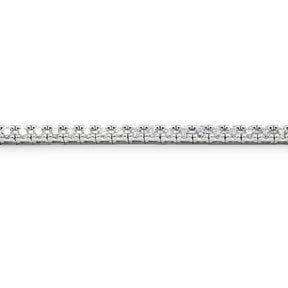 Bracciale Tennis Oro Bianco Diamanti 3.50kt-Bracciali-GRANARELLI-Gioielleria Granarelli