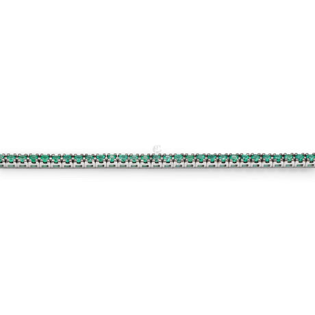 Bracciale Tennis Smeraldi-Bracciali-CRIVELLI- [SKU] -Gioielleria Granarelli