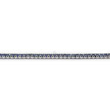 Bracciale Tennis Zaffiri-Bracciali-CRIVELLI- [SKU] -Gioielleria Granarelli