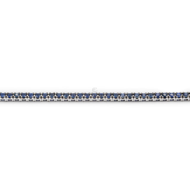 Bracciale Tennis Zaffiri-Bracciali-CRIVELLI- [SKU] -Gioielleria Granarelli