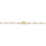 Bracciale perle lettera speciale-Bracciali-GioGio- [SKU] -Gioielleria Granarelli