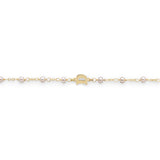 Bracciale perle lettera speciale-Bracciali-GioGio- [SKU] -Gioielleria Granarelli