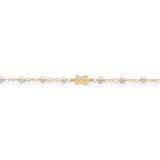 Bracciale perle lettera speciale-Bracciali-GioGio- [SKU] -Gioielleria Granarelli