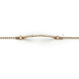 Bracciale sfere con barretta in Oro Rosa con Diamanti-CRIVELLI-307-vb21672-Gioielleria Granarelli